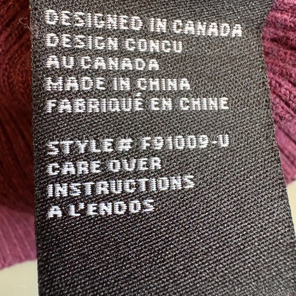 Kersh Purple stretchy Turtle Neck long sleeve classic Sweater women's size Small - Picture 4 of 8